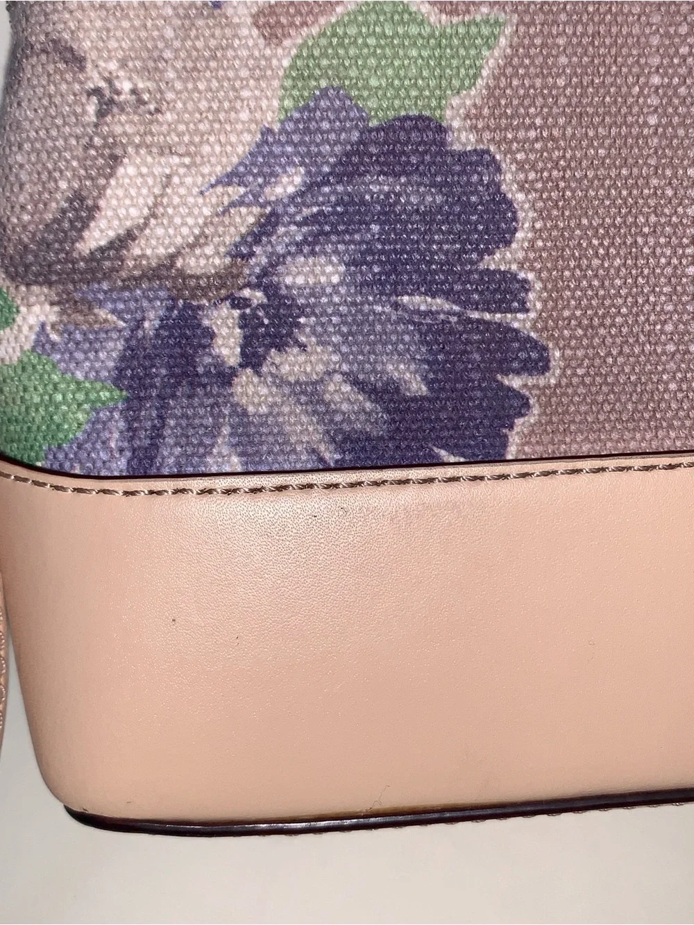 kate spade Wellesley Floral Hanna Crossbody Bag Purse Tan